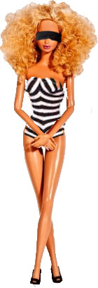 Blindfolded Barbie